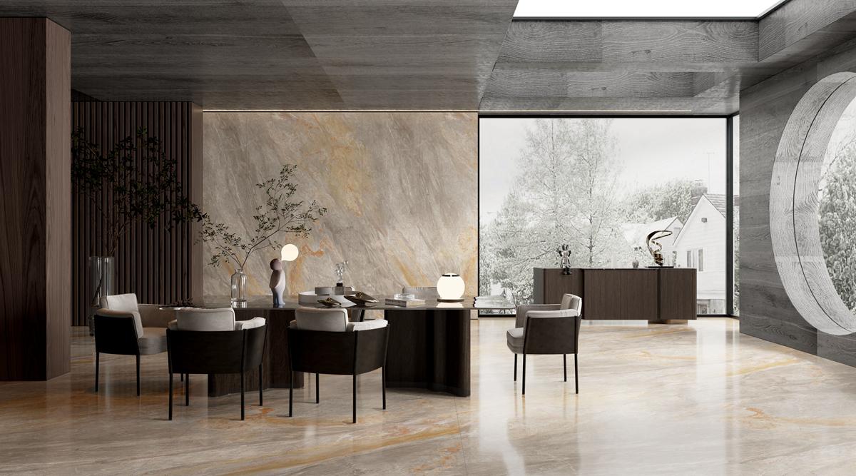 新品推介丨能強(qiáng)900×1800mm現(xiàn)代瓷磚，盡顯空間奢華格調(diào)
